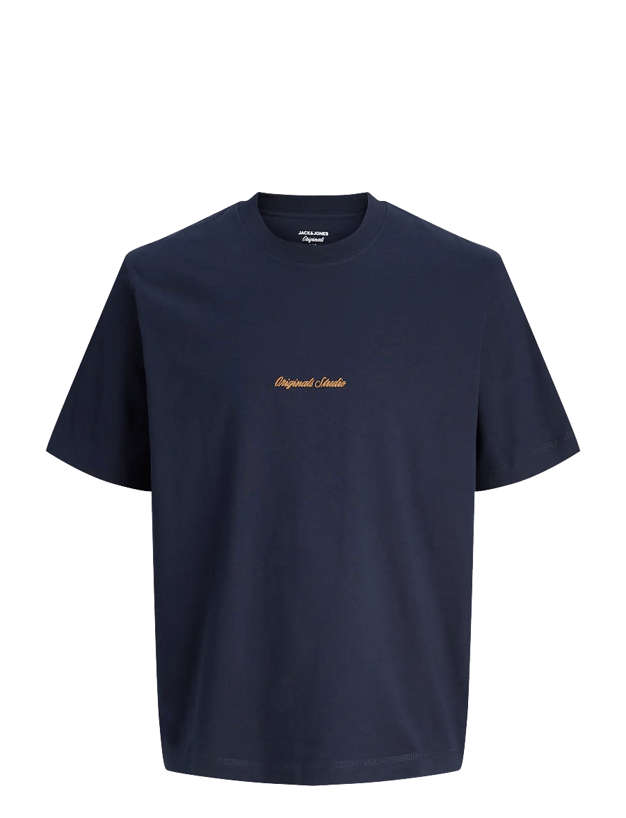 Jack & Jones - JORNORREBRO EMB TEE SS CN NOOS JNR - lühikeste varrukatega t-särgid - sky captain - 1