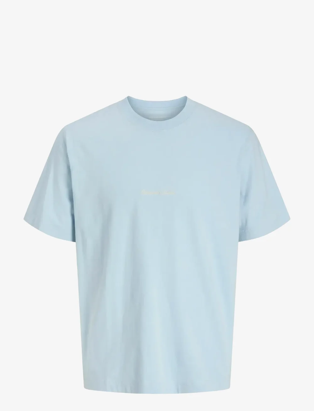 Jack & Jones - JORNORREBRO EMB TEE SS CN NOOS JNR - kortärmade t-shirts - skyway - 0
