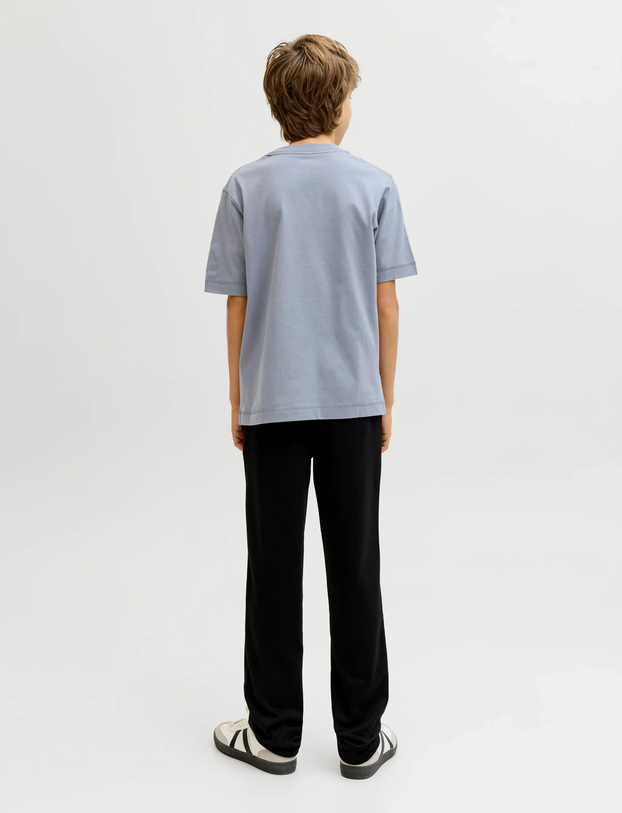 Jack & Jones - JORNORREBRO EMB TEE SS CN NOOS JNR - t-shirts à manches courtes - tradewinds - 2