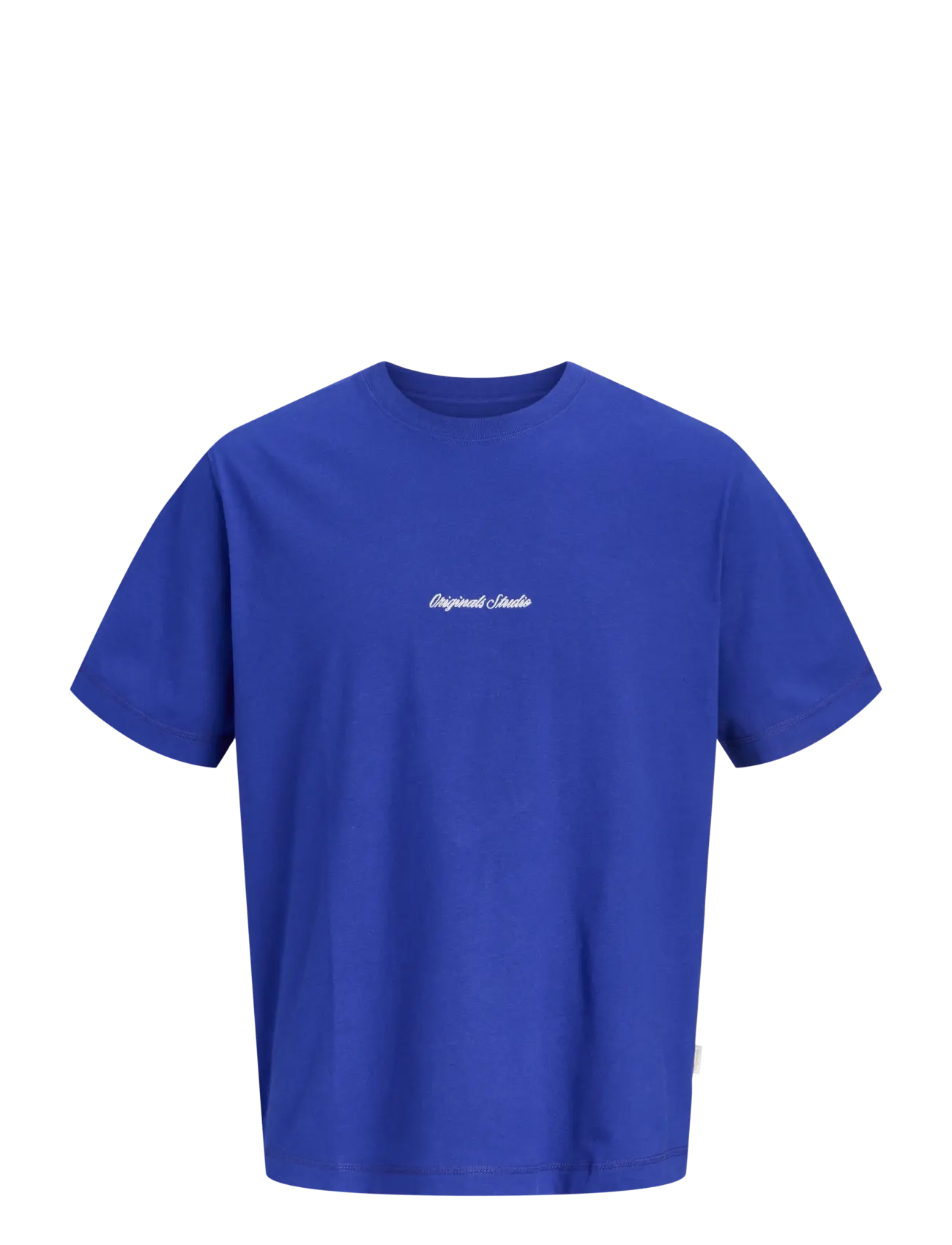 Jack & Jones Jornorrebro Emb Tee Ss Cn Noos Mni, Børn, Kortærmet T-shirt, Blå, Str: 104