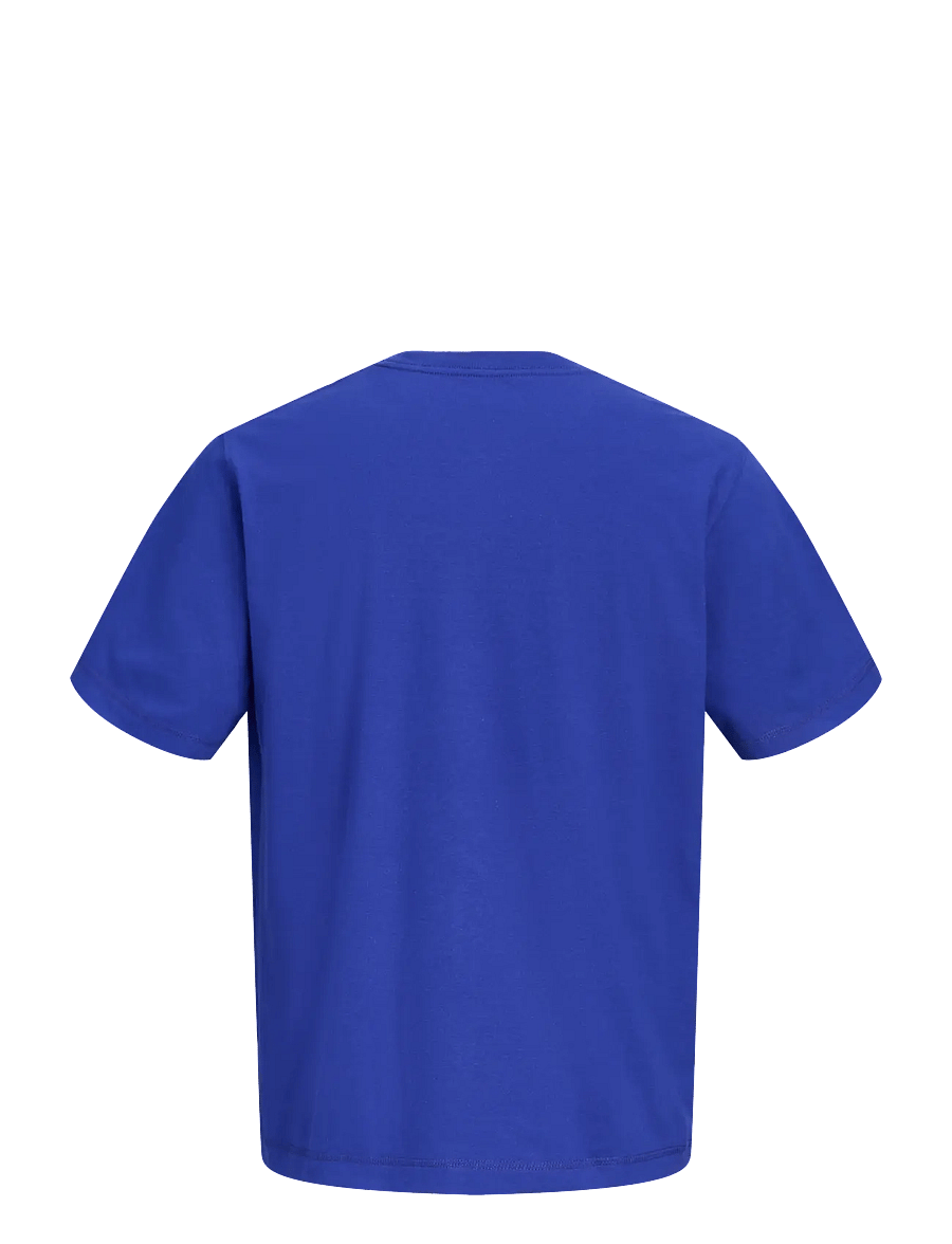 Jack & Jones - JORNORREBRO EMB TEE SS CN NOOS MNI - kurzärmelige - bluing - 1
