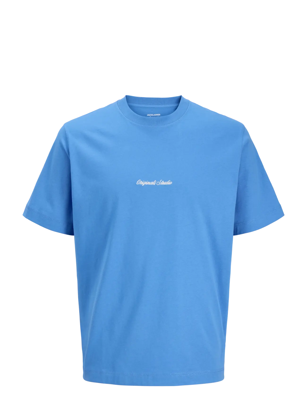 Jack & Jones Jornorrebro Emb Tee Ss Cn Noos Mni, Børn, Kortærmet T-shirt, Blå, Str: 104