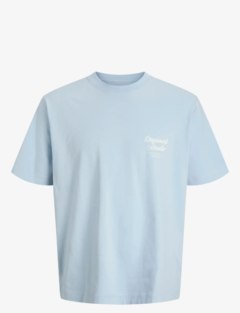 Jack & Jones - JORNORREBRO TYPO TEE SS CREW NECK SN JNR - kurzärmelige - skyway - 1