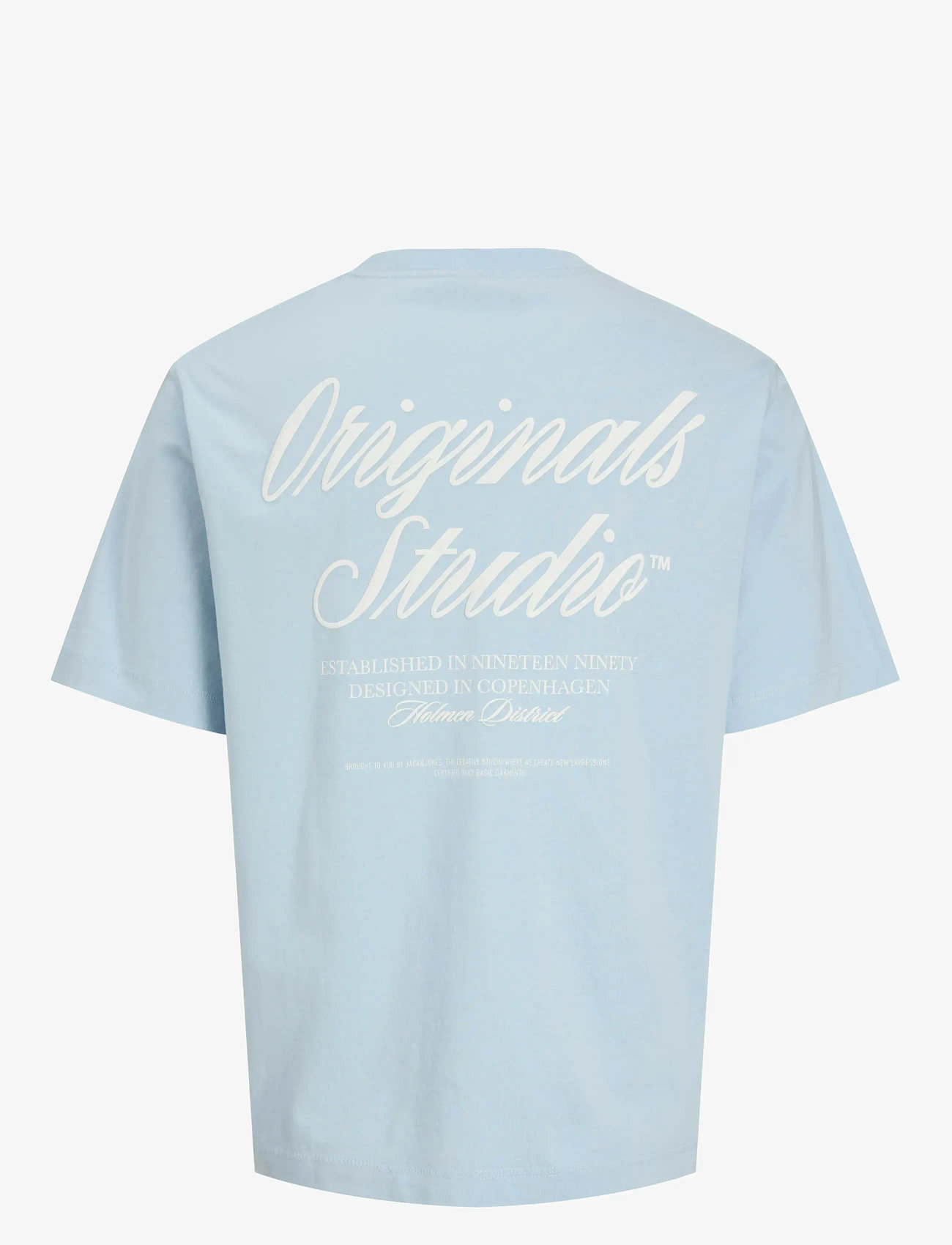 Jack & Jones - JORNORREBRO TYPO TEE SS CREW NECK SN JNR - short-sleeved t-shirts - skyway - 2