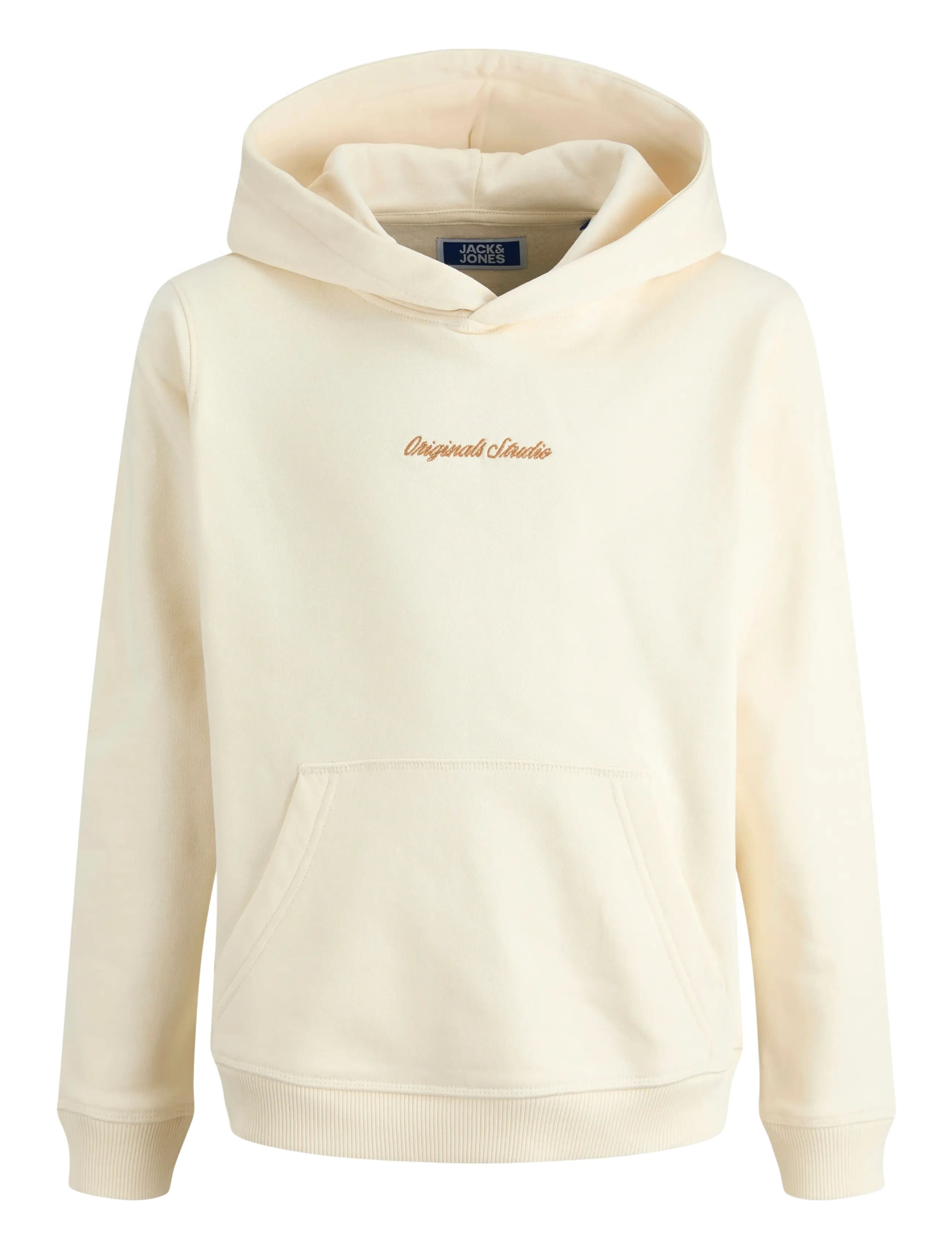 Jack & Jones JORNORREBRO EMB SWEAT HOOD NOOS JNR - Kleidung - ANTIQUE WHITE / cream