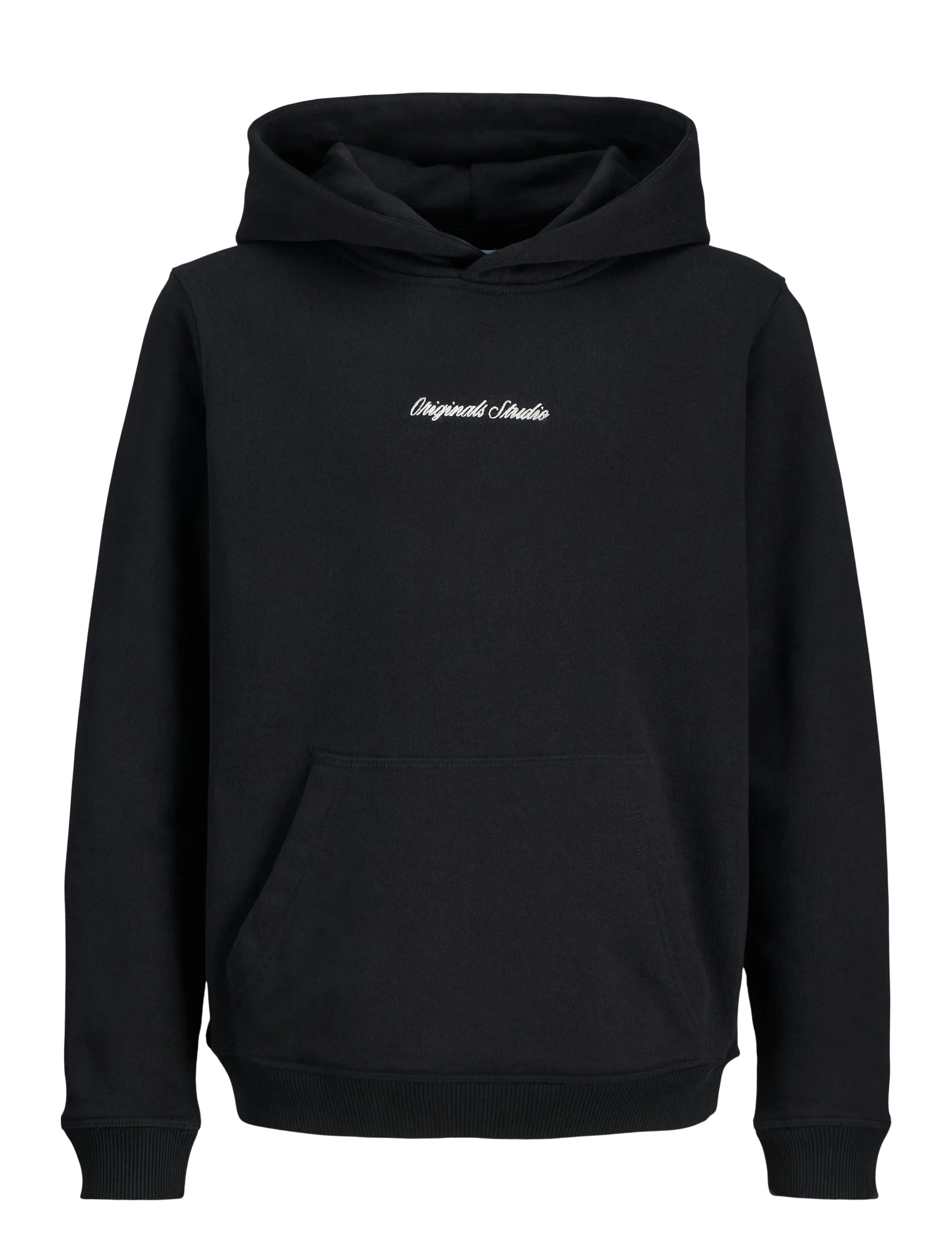 JACK & JONES Jornorrebro Emb Sweat Hood Noos Jnr Schwarz - 140 - Kinder