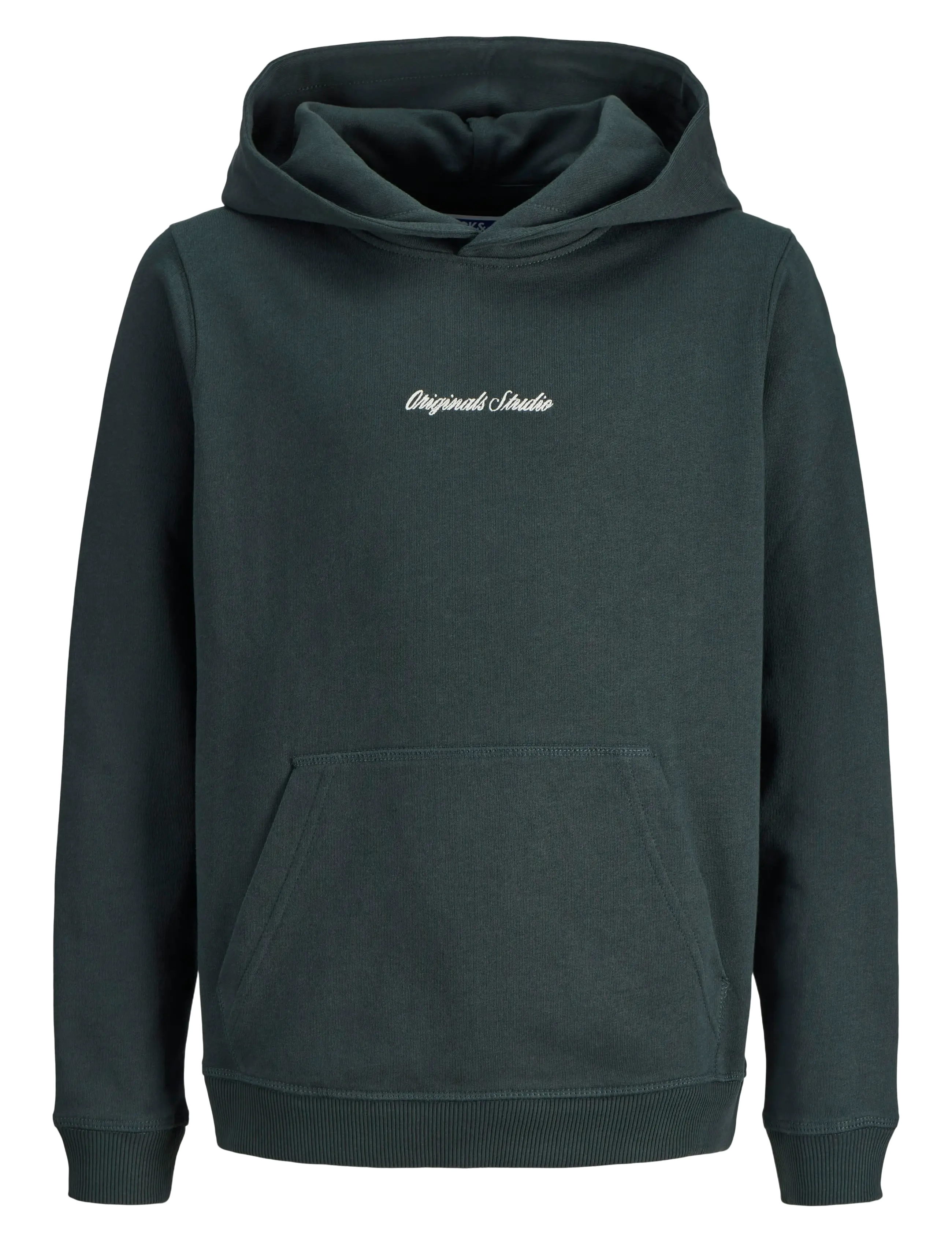 Jack & Jones JORNORREBRO EMB SWEAT HOOD NOOS JNR - Kleidung - FOREST RIVER / khaki/green