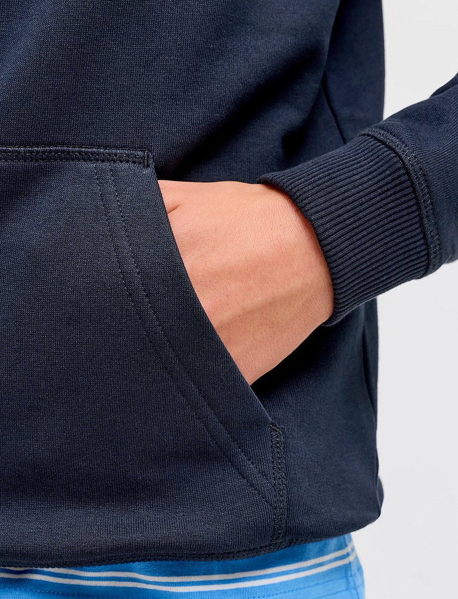 Jack & Jones - JORNORREBRO EMB SWEAT HOOD NOOS JNR - kapuzenpullover - sky captain - 4