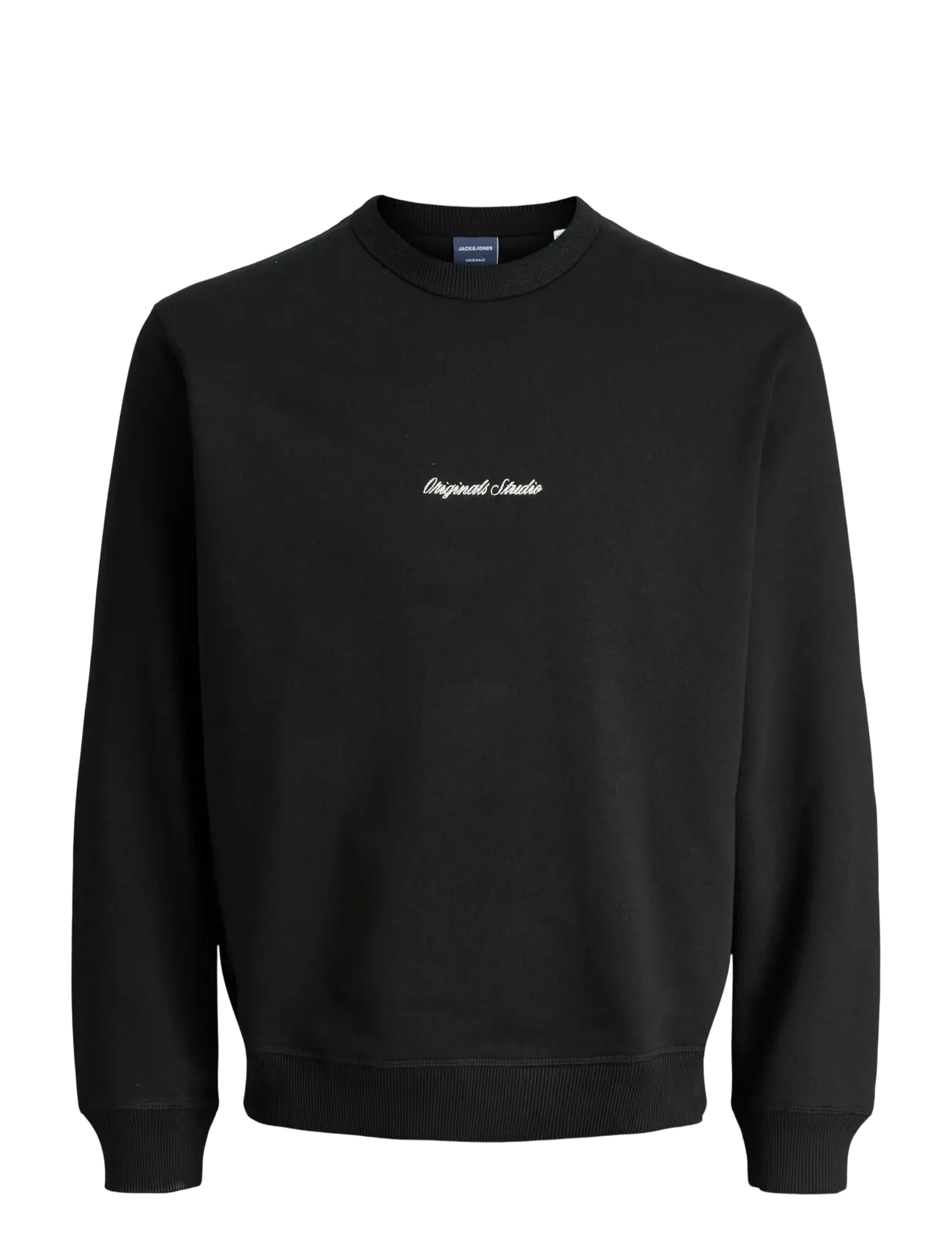 JACK & JONES Jornorrebro Emb Sweat Crew Noos Jnr Schwarz - 152 - Kinder