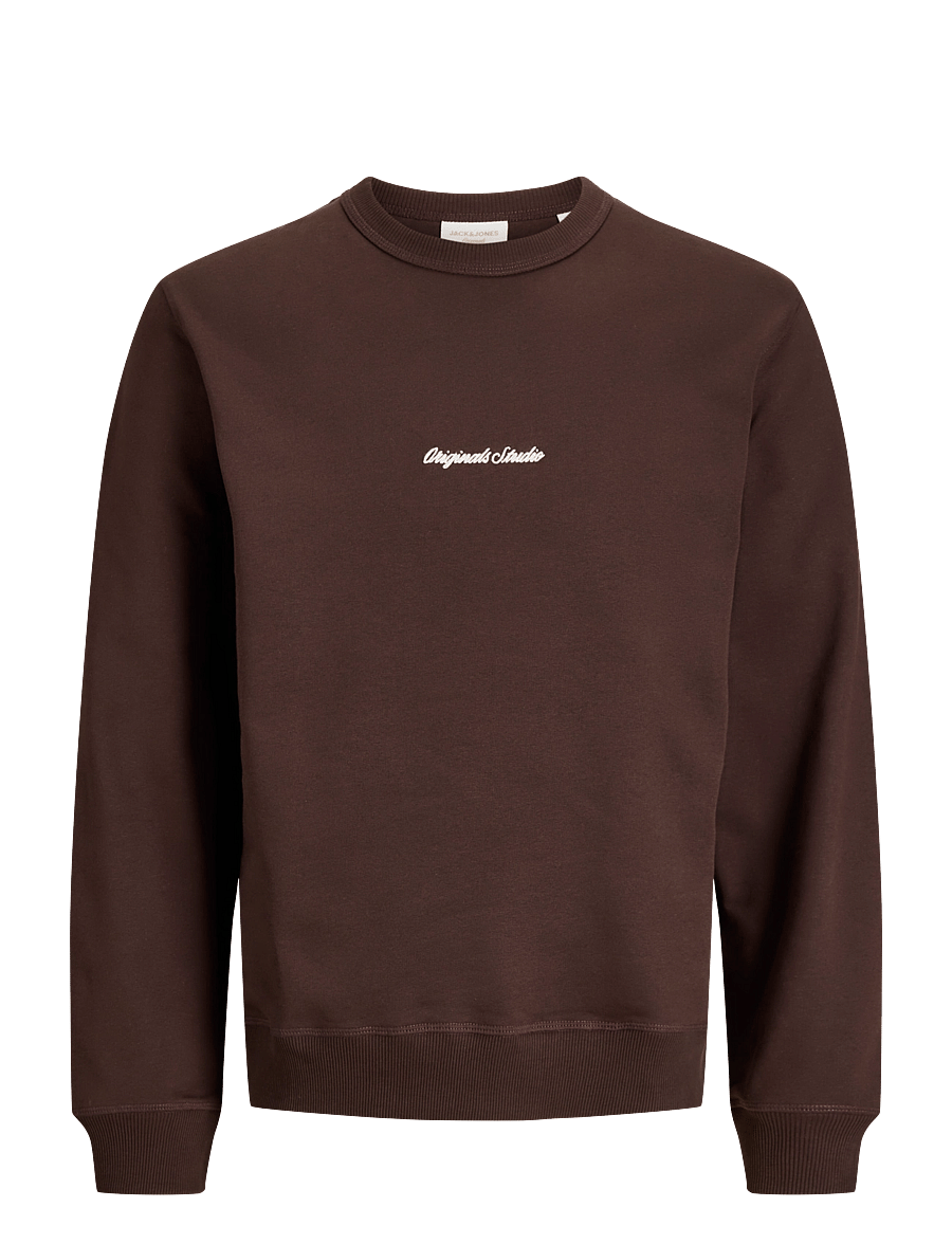 Jack & Jones - JORNORREBRO EMB SWEAT CREW NOOS JNR - sweatshirts - java - 0