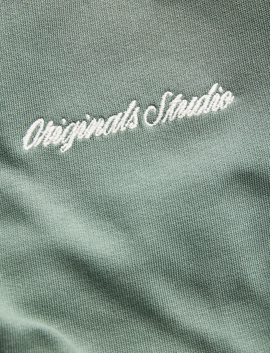 Jack & Jones - JORNORREBRO EMB SWEAT CREW NOOS JNR - sweatshirts - laurel wreath - 2