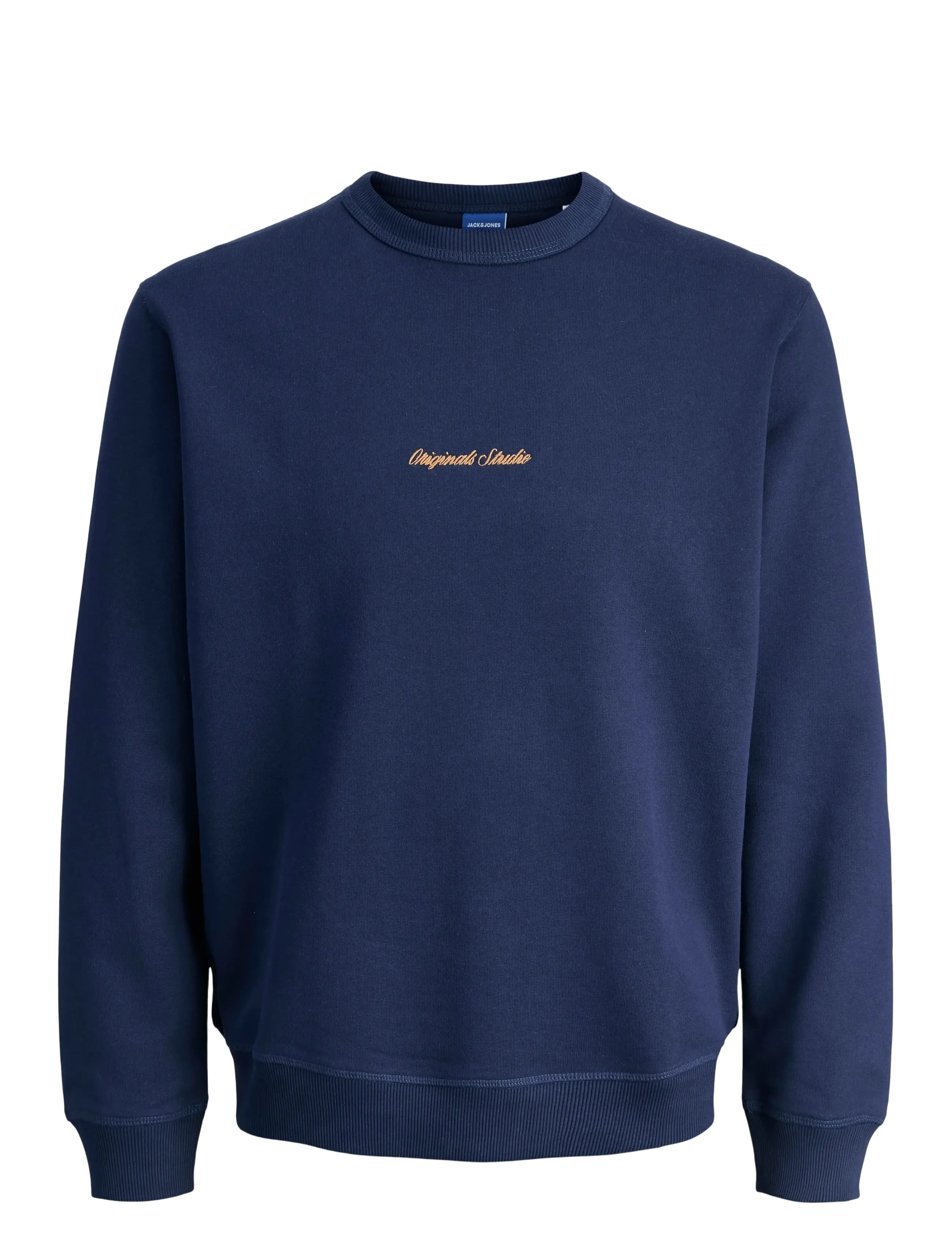Jack & Jones JORNORREBRO EMB SWEAT CREW NOOS JNR - Kleidung - OCEAN CAVERN / navy