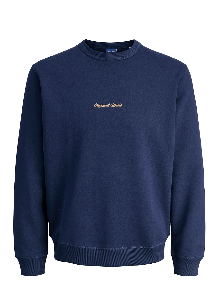 Jack & Jones - JORNORREBRO EMB SWEAT CREW NOOS JNR - sweatshirts - ocean cavern - 1