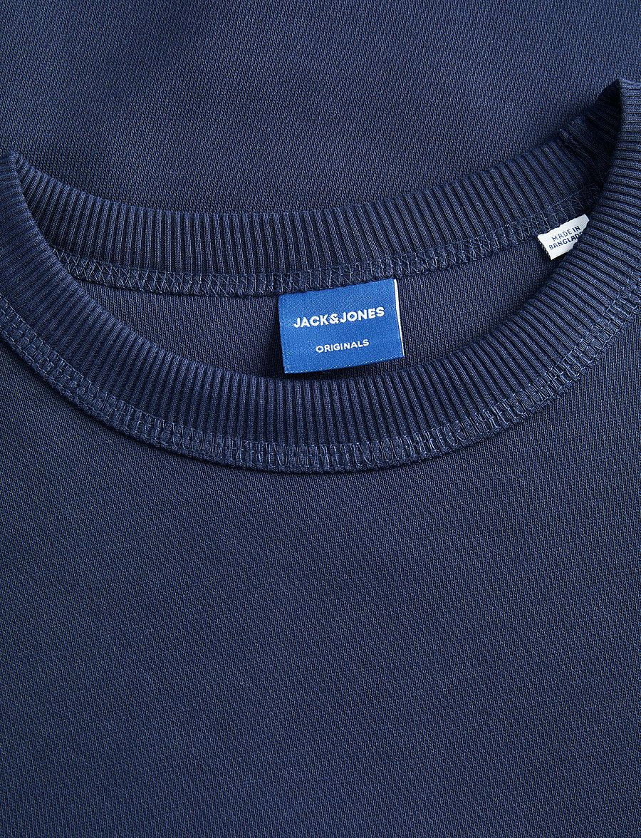 Jack & Jones - JORNORREBRO EMB SWEAT CREW NOOS JNR - sweatshirts - ocean cavern - 4