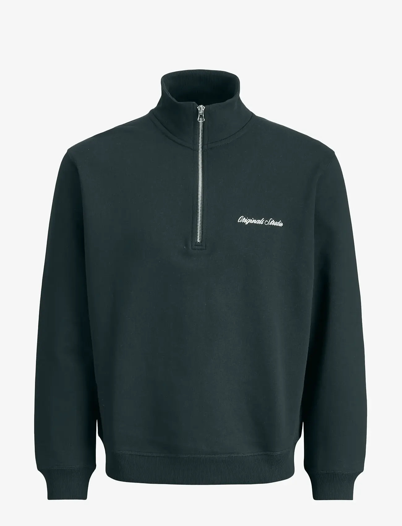 Jack & Jones - JORNORREBRO EMB SWEAT HIGH NECK JNR - sweatshirts - forest river - 1