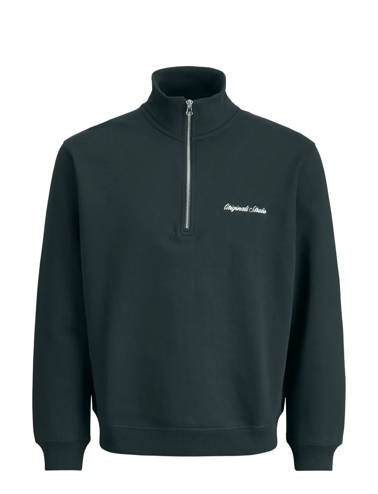 Jack & Jones JORNORREBRO EMB SWEAT HIGH NECK JNR - Riided - FOREST RIVER / khaki/green