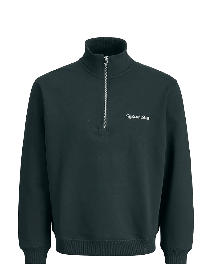 Jack & Jones - JORNORREBRO EMB SWEAT HIGH NECK JNR - sweatshirts - forest river - 1