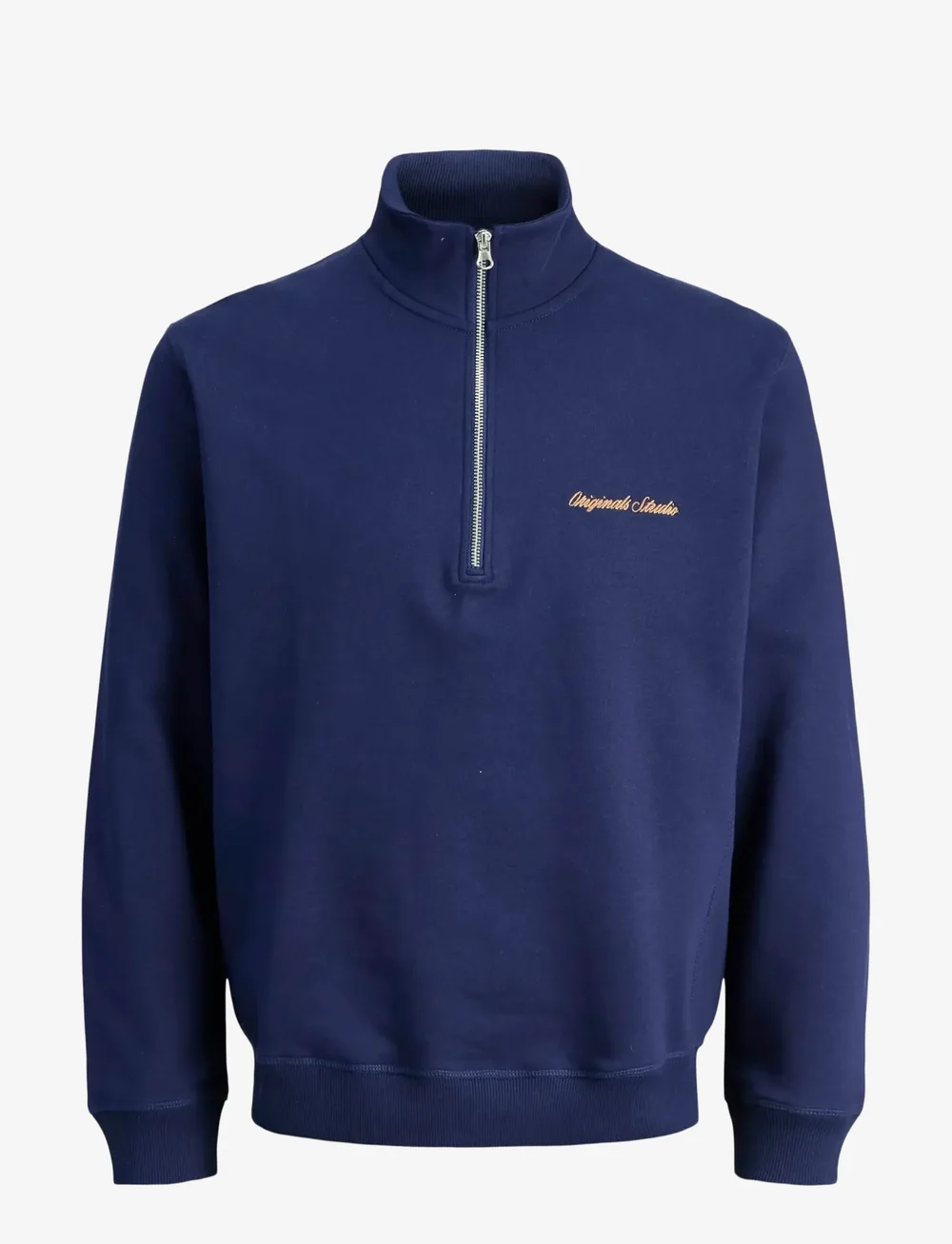 Jack & Jones - JORNORREBRO EMB SWEAT HIGH NECK JNR - sweatshirts - ocean cavern - 1