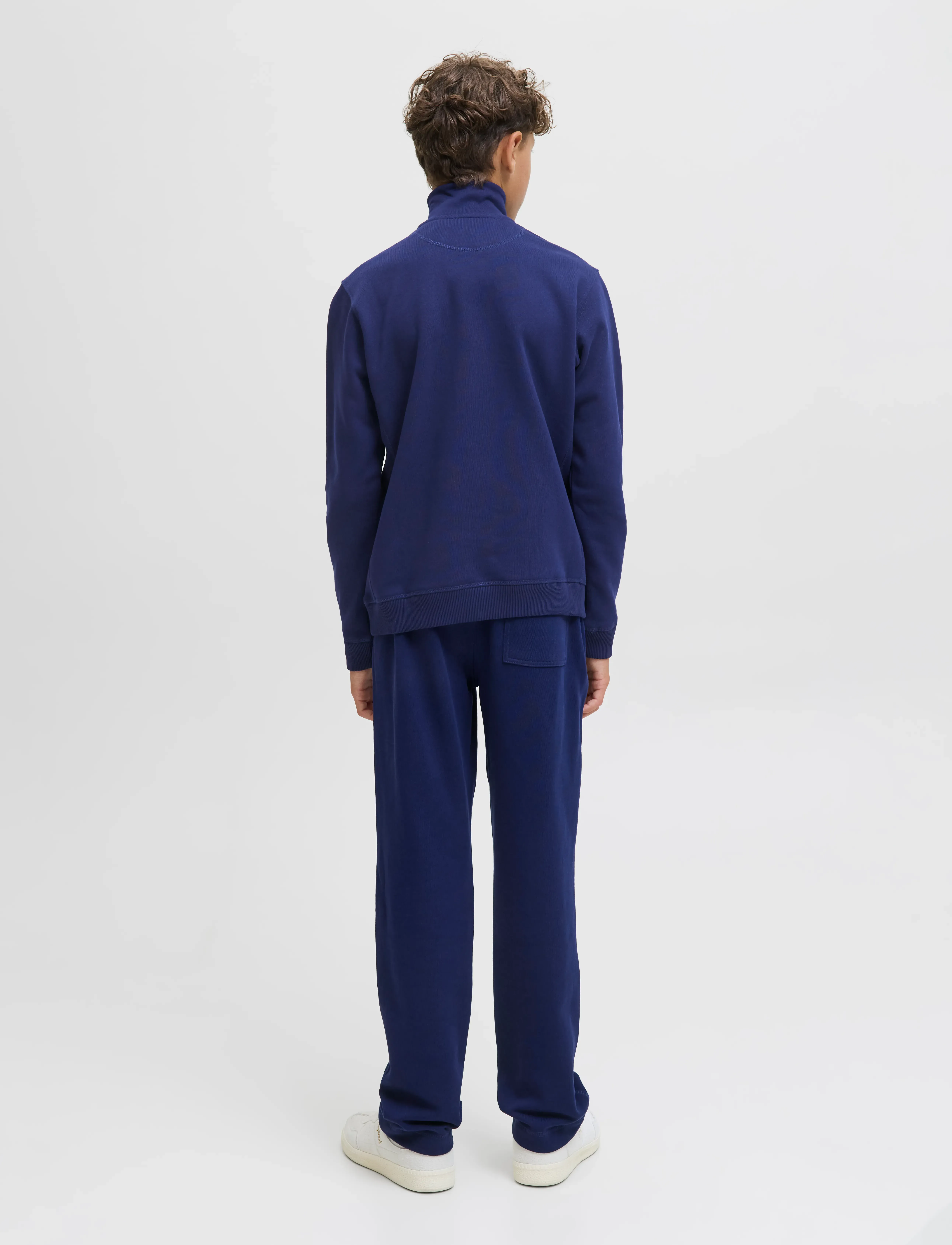 Jack & Jones - JORNORREBRO EMB SWEAT HIGH NECK JNR - sweat-shirt - ocean cavern - 2