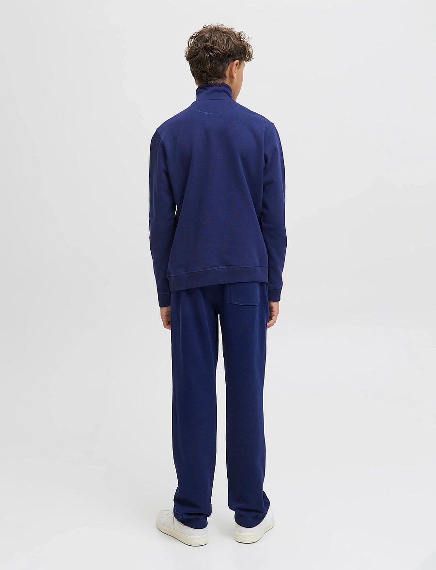 Jack & Jones - JORNORREBRO EMB SWEAT HIGH NECK JNR - sweat-shirt - ocean cavern - 2
