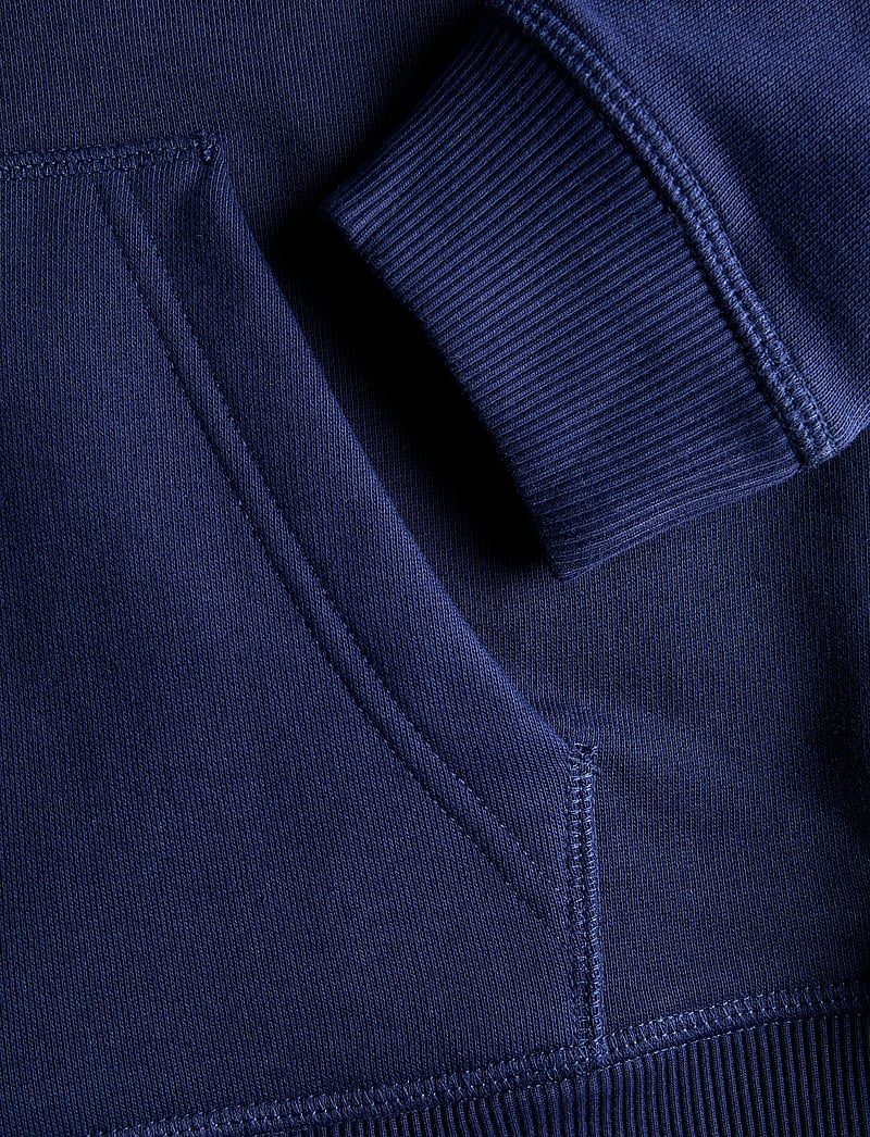 Jack & Jones - JORNORREBRO EMB SWEAT ZIP HOOD JNR - huvtröjor - ocean cavern - 4