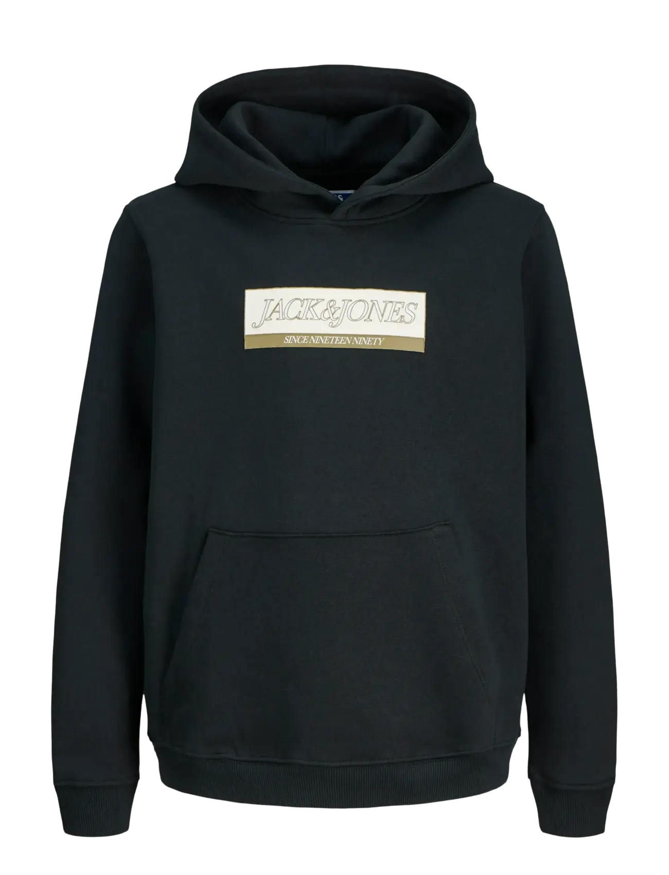 JACK & JONES Jorinwood Block Branding Sweat Noos Jnr Schwarz - 164 - Kinder