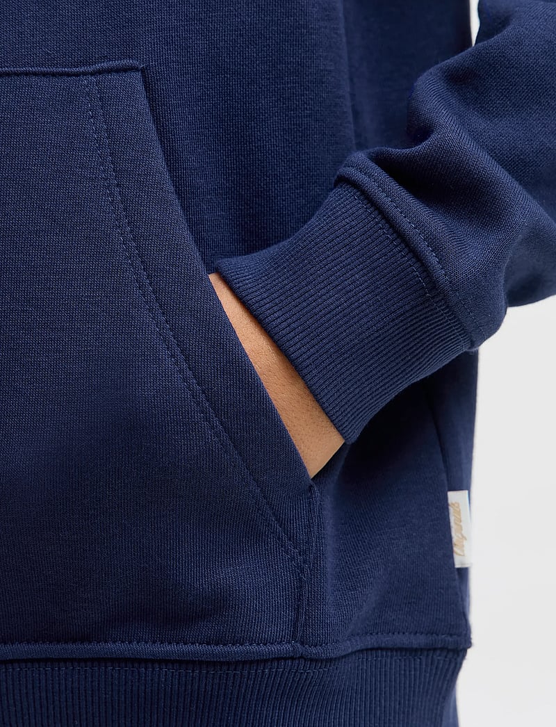 Jack & Jones - JORINWOOD BLOCK BRANDING SWEAT NOOS JNR - sweatshirts - ocean cavern - 4