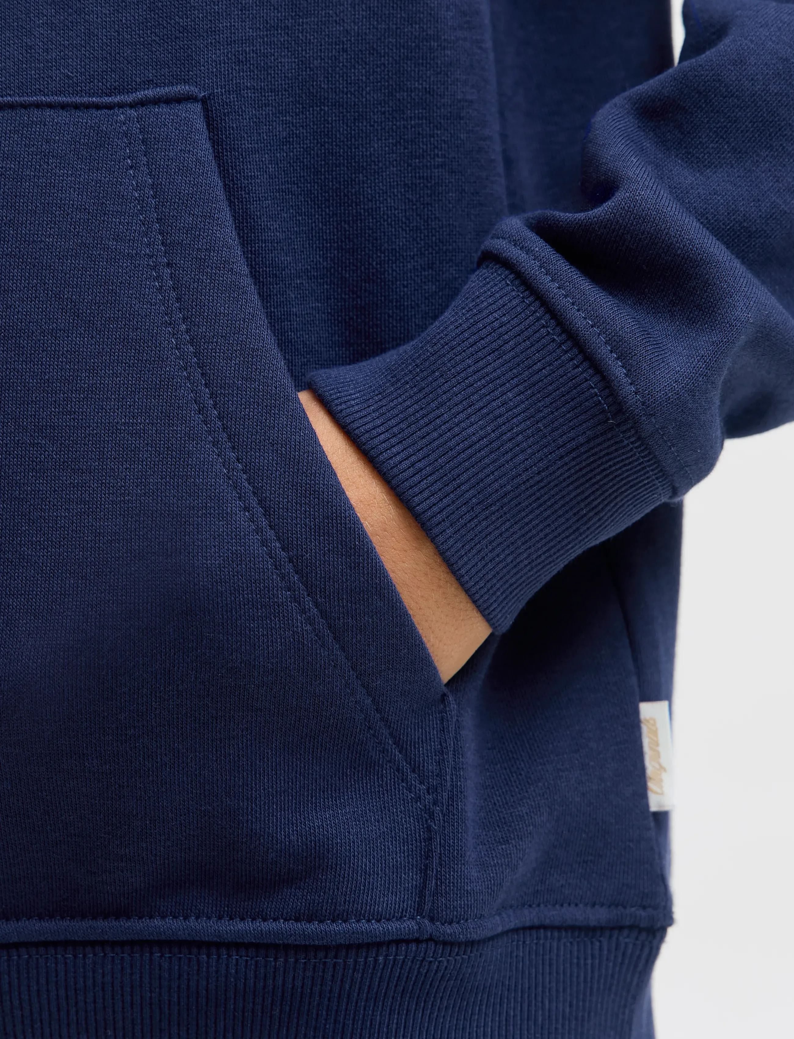 Jack & Jones - JORINWOOD BLOCK BRANDING SWEAT NOOS JNR - sweatshirts - ocean cavern - 4
