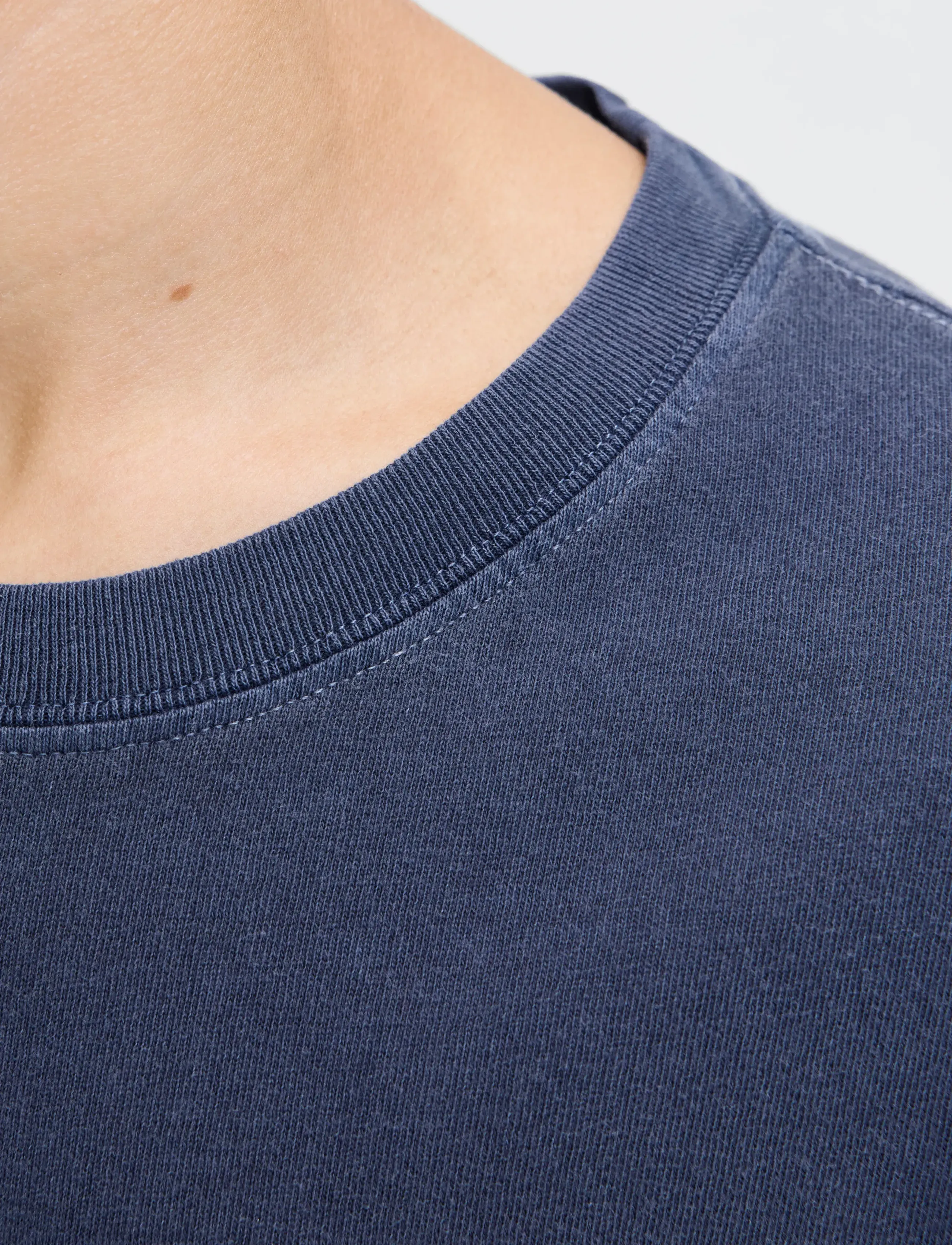 Jack & Jones - JORINWOOD WASH TEE SS CREW NECK JNR - kortærmede t-shirts - ocean cavern - 4