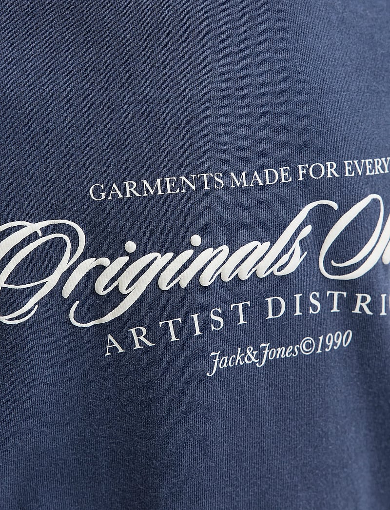 Jack & Jones - JORINWOOD WASH TEE SS CREW NECK JNR - kurzärmelige - ocean cavern - 5