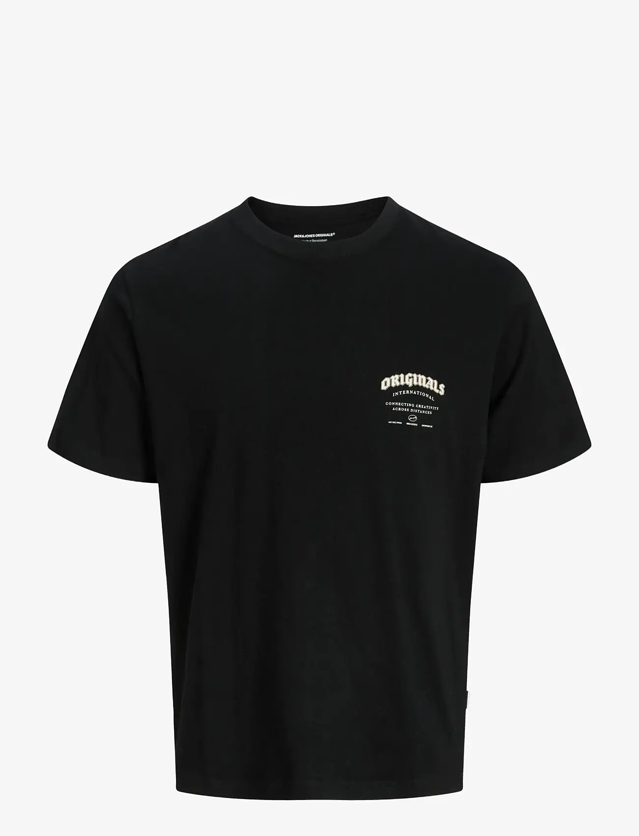 Jack & Jones - JORMEADOWS TYPO TEE SS CREW NECK JNR - kurzärmelige - black - 1