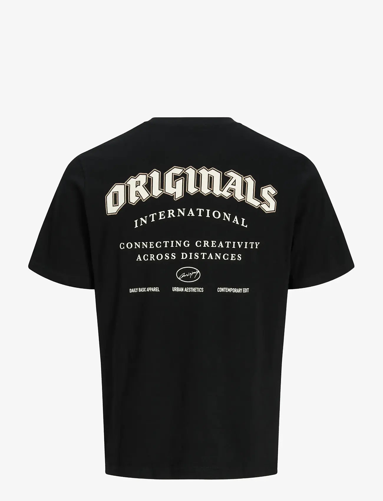 Jack & Jones - JORMEADOWS TYPO TEE SS CREW NECK JNR - kurzärmelige - black - 2