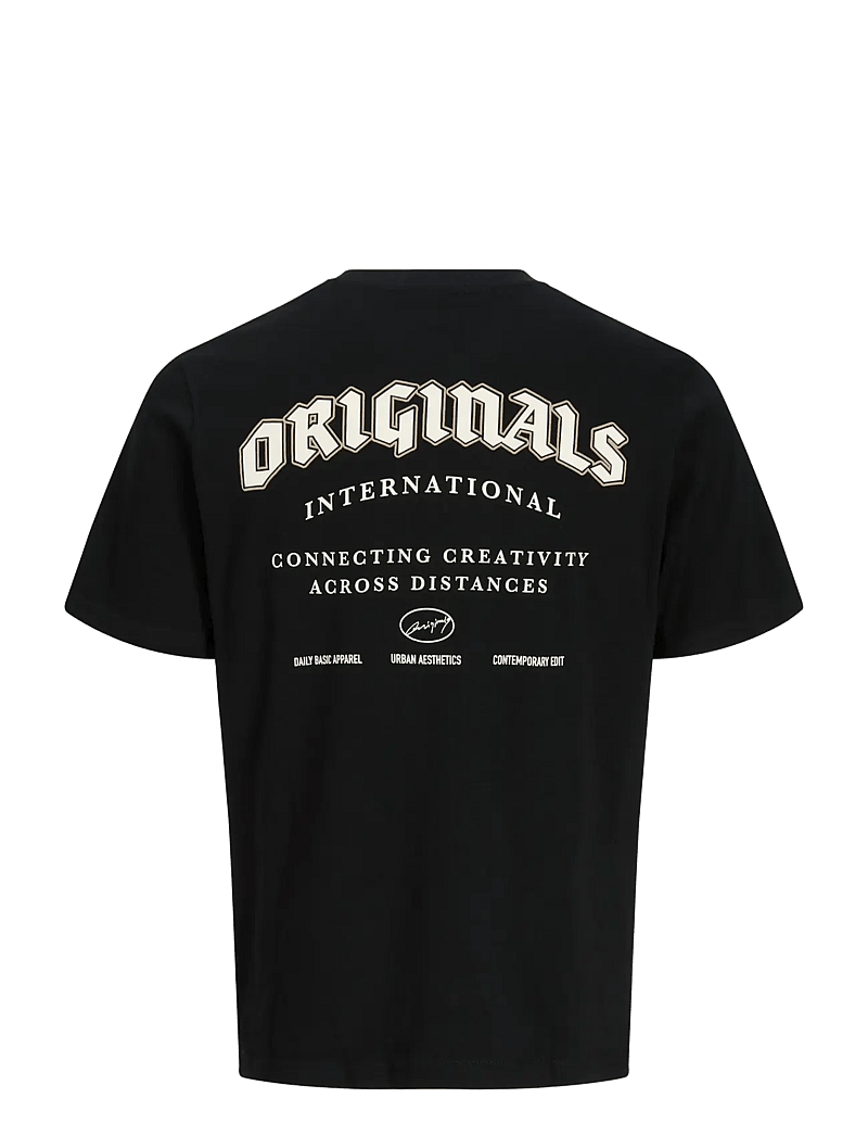 Jack & Jones - JORMEADOWS TYPO TEE SS CREW NECK JNR - kurzärmelige - black - 2