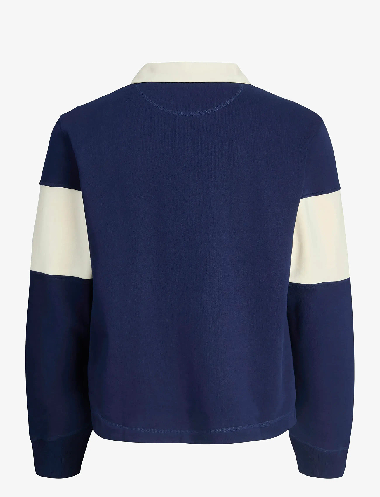 Jack & Jones - JORNORREBRO BLOCKING SWEAT POLO JNR - langärmelig poloshirt - ocean cavern - 2