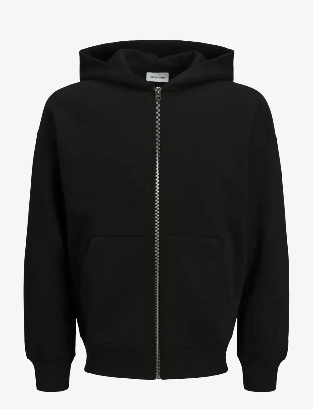 Jack & Jones - JJEURBAN EDGE SWEAT ZIP HOOD JNR - kapuutsiga dressipluusid - black - 1