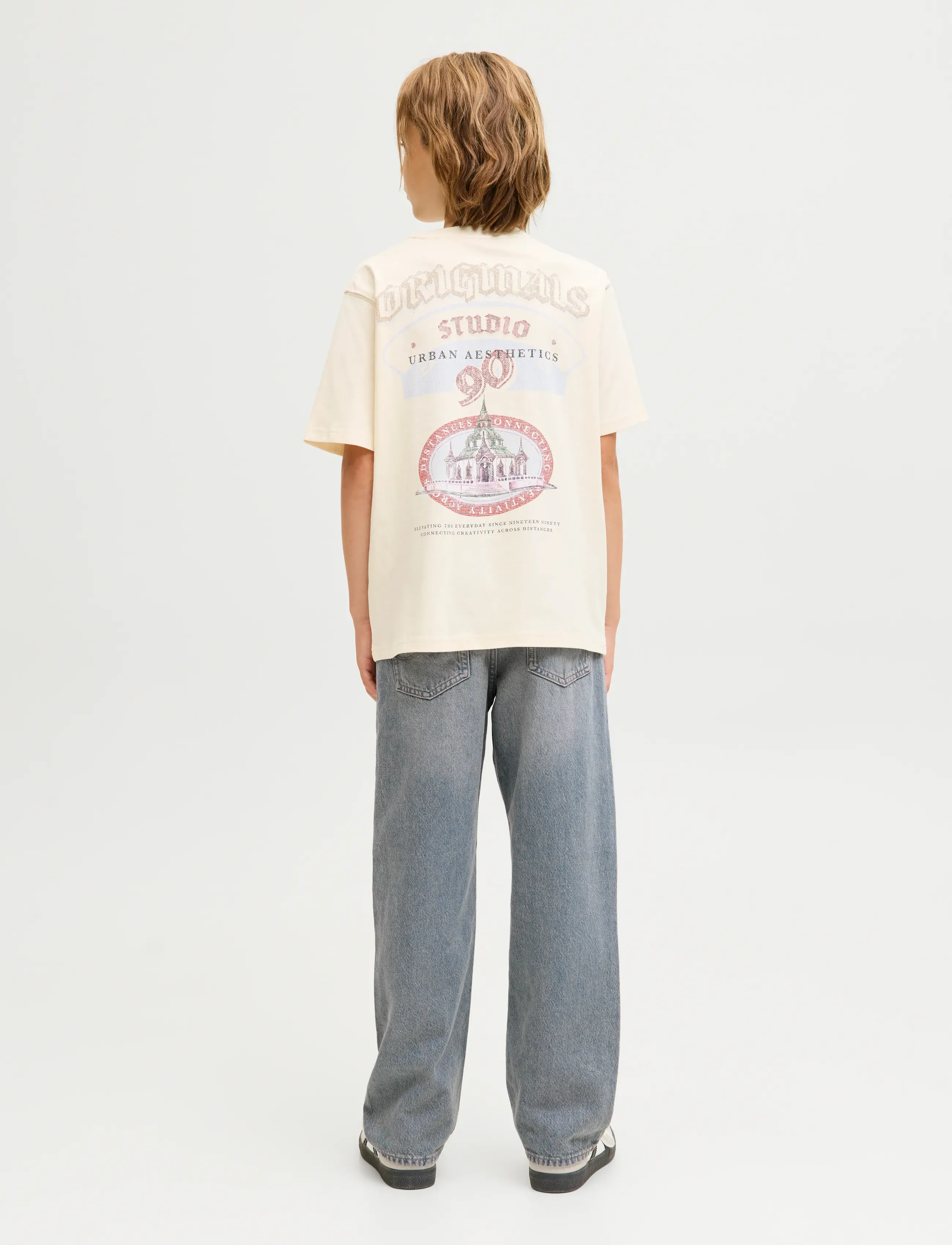 Jack & Jones - JJICHRIS JJORIGINAL SBD 024 LN JNR - regular jeans - blue denim - 3