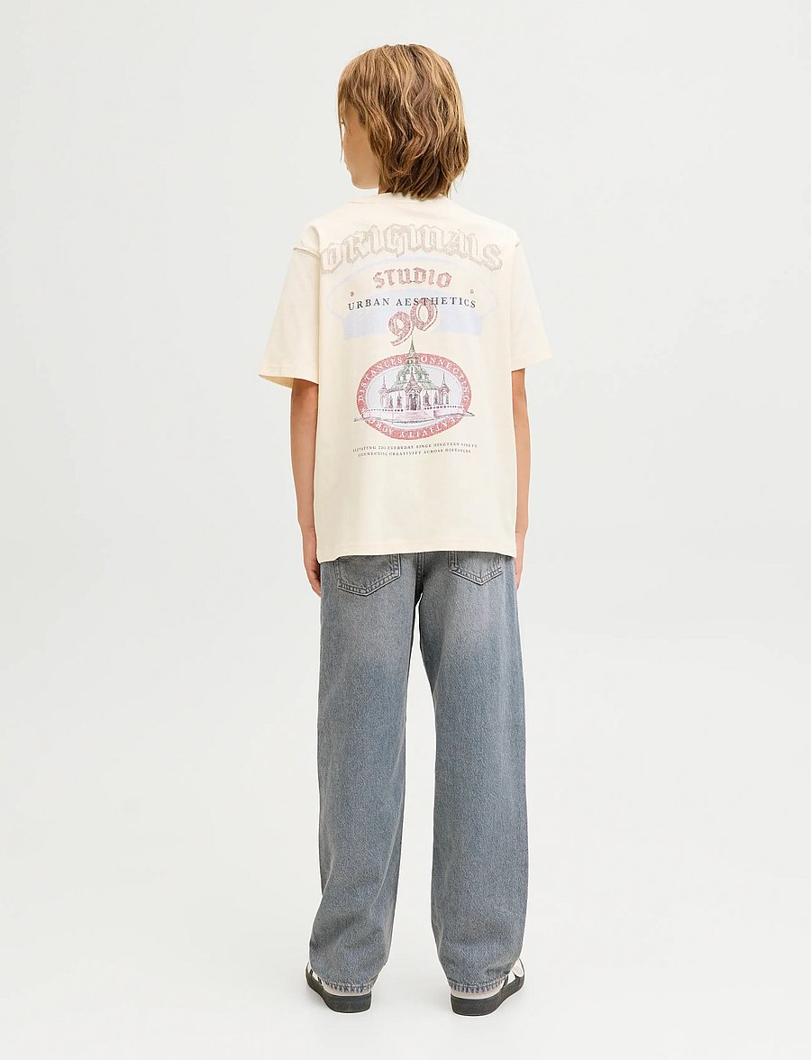 Jack & Jones - JJICHRIS JJORIGINAL SBD 024 LN JNR - regular jeans - blue denim - 3