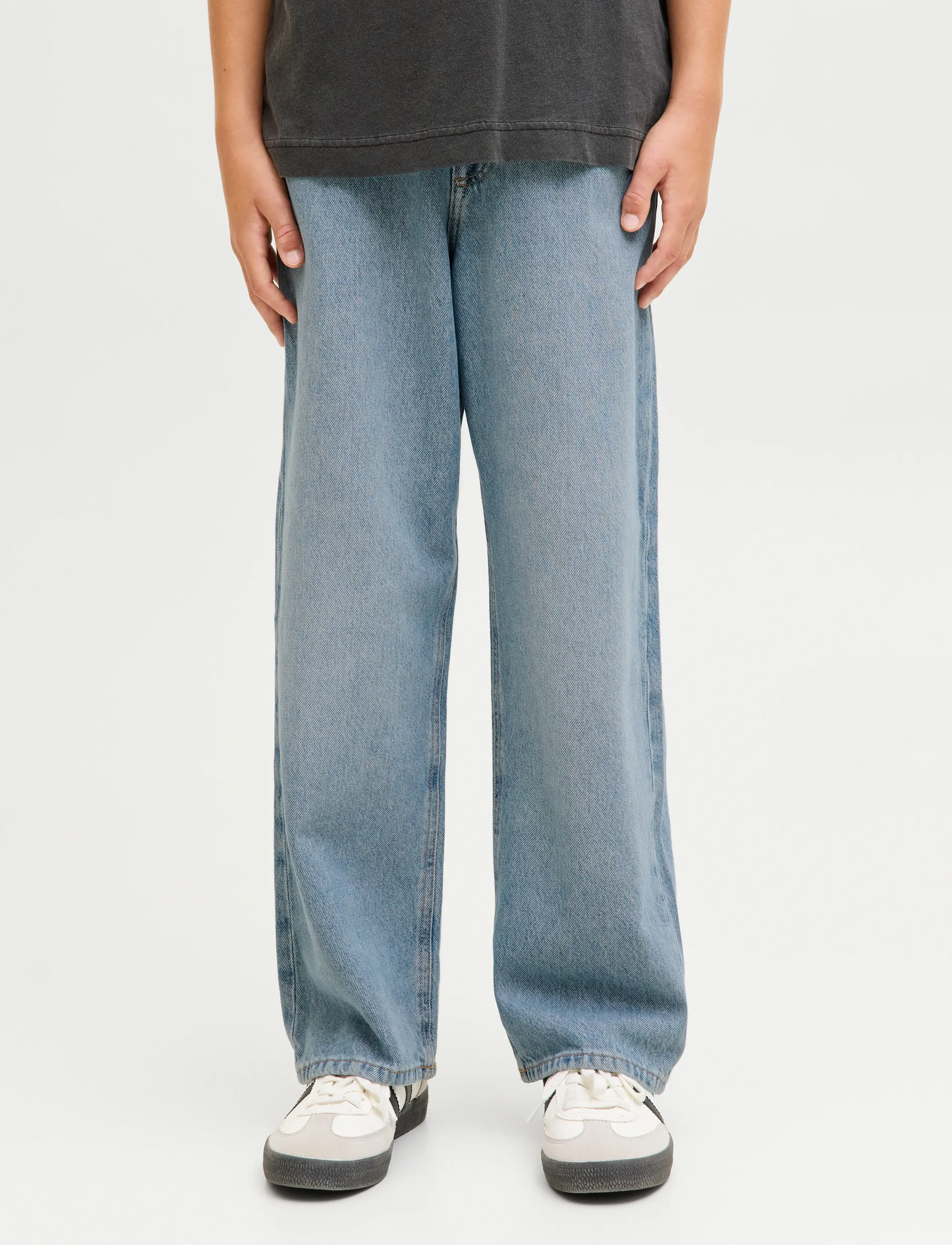 Jack & Jones JJIALEX JJORIGINAL SBD 119 LN JNR - Loose jeans - BLUE DENIM / blue