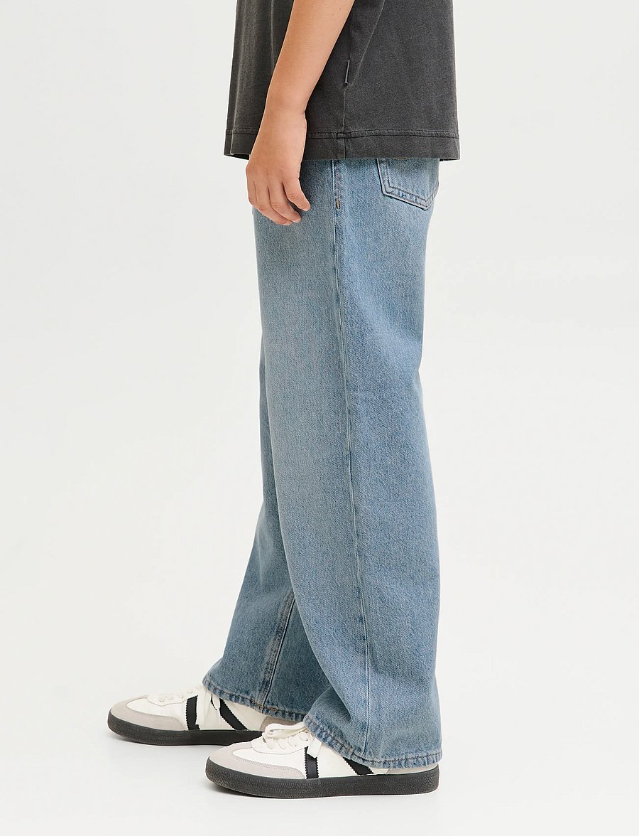 Jack & Jones - JJIALEX JJORIGINAL SBD 119 LN JNR - loose jeans - blue denim - 5
