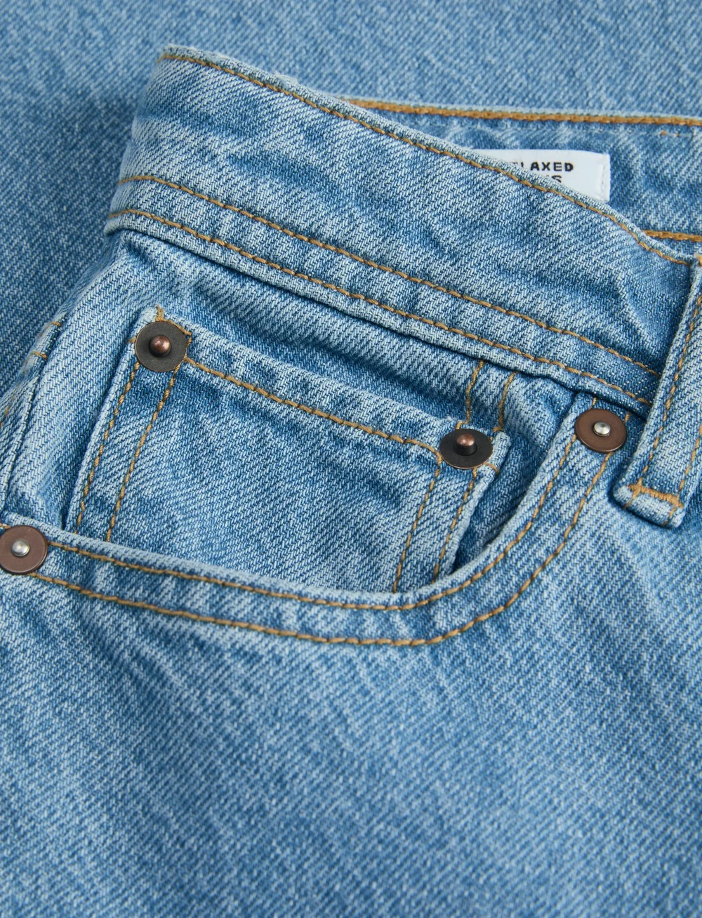 Jack & Jones - JJICHRIS JJORIGINAL SQ 267 MNI - loose jeans - blue denim - 3