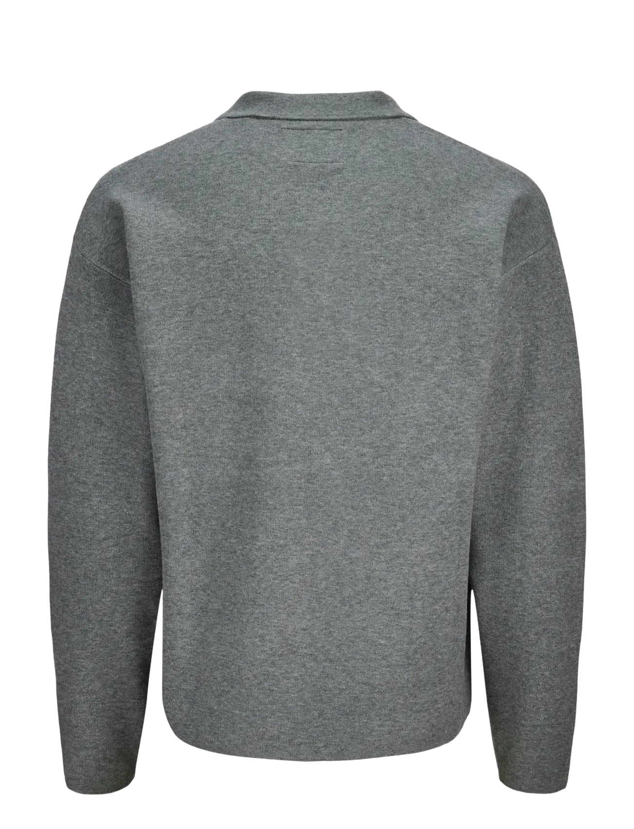 Jack & Jones - JPRBLABRADFORT KNIT POLO LN JNR - pikéer - medium grey melange - 2