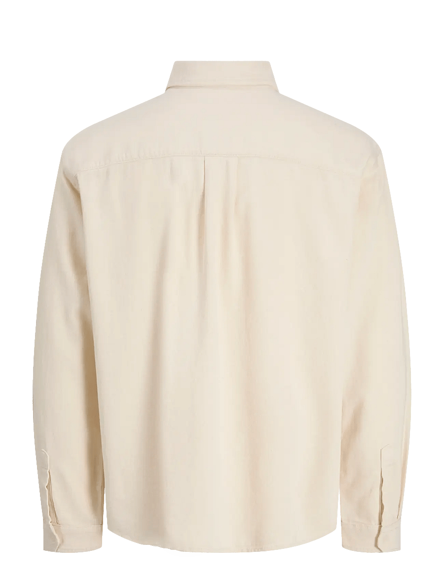 Jack & Jones - JORNORREBRO DENIM SHIRT LS JNR - langärmlige hemden - ecru - 1