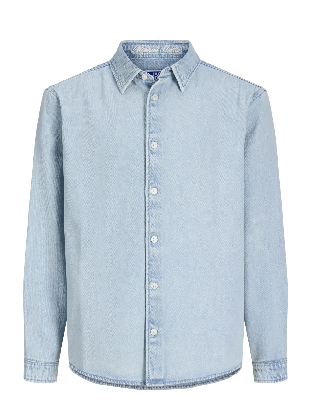 Jack & Jones JORNORREBRO DENIM SHIRT LS JNR - Jack & Jones Junior - LIGHT BLUE DENIM / blue