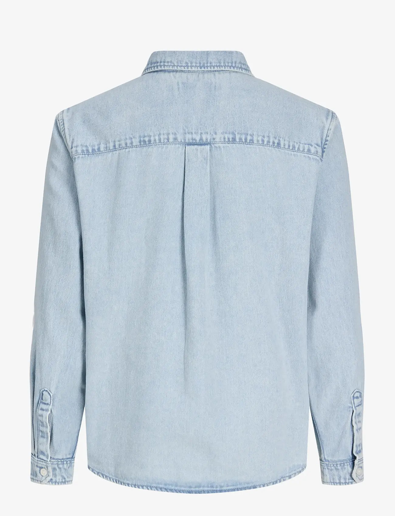 Jack & Jones - JORNORREBRO DENIM SHIRT LS JNR - langærmede skjorter - light blue denim - 2