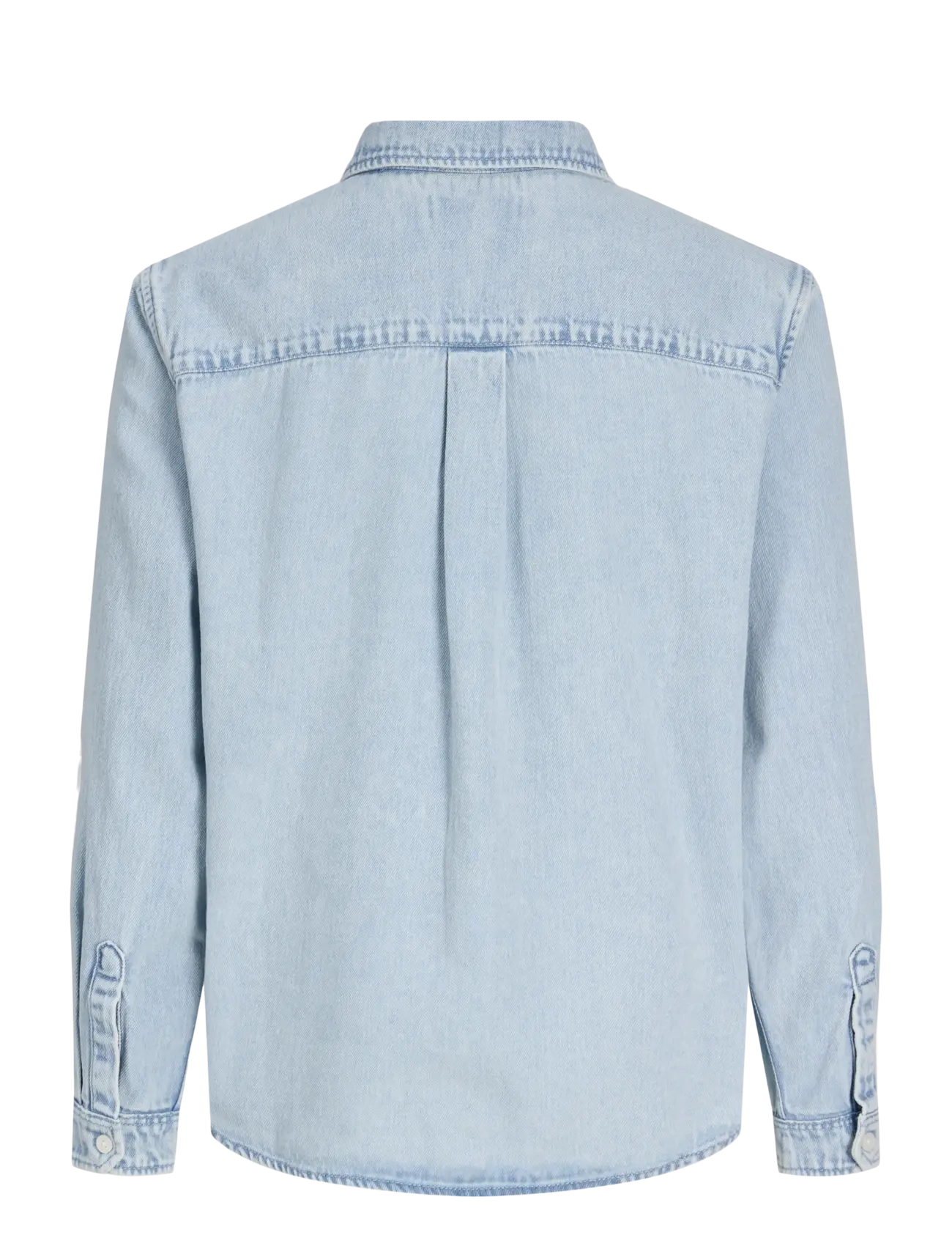Jack & Jones - JORNORREBRO DENIM SHIRT LS JNR - pikkade varrukatega särgid - light blue denim - 2