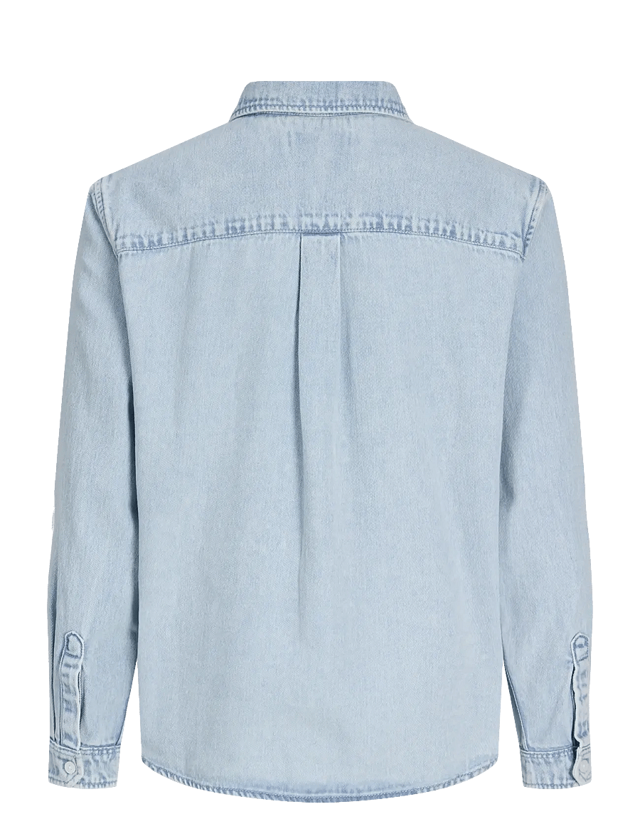 Jack & Jones - JORNORREBRO DENIM SHIRT LS JNR - chemises à manches longues - light blue denim - 2