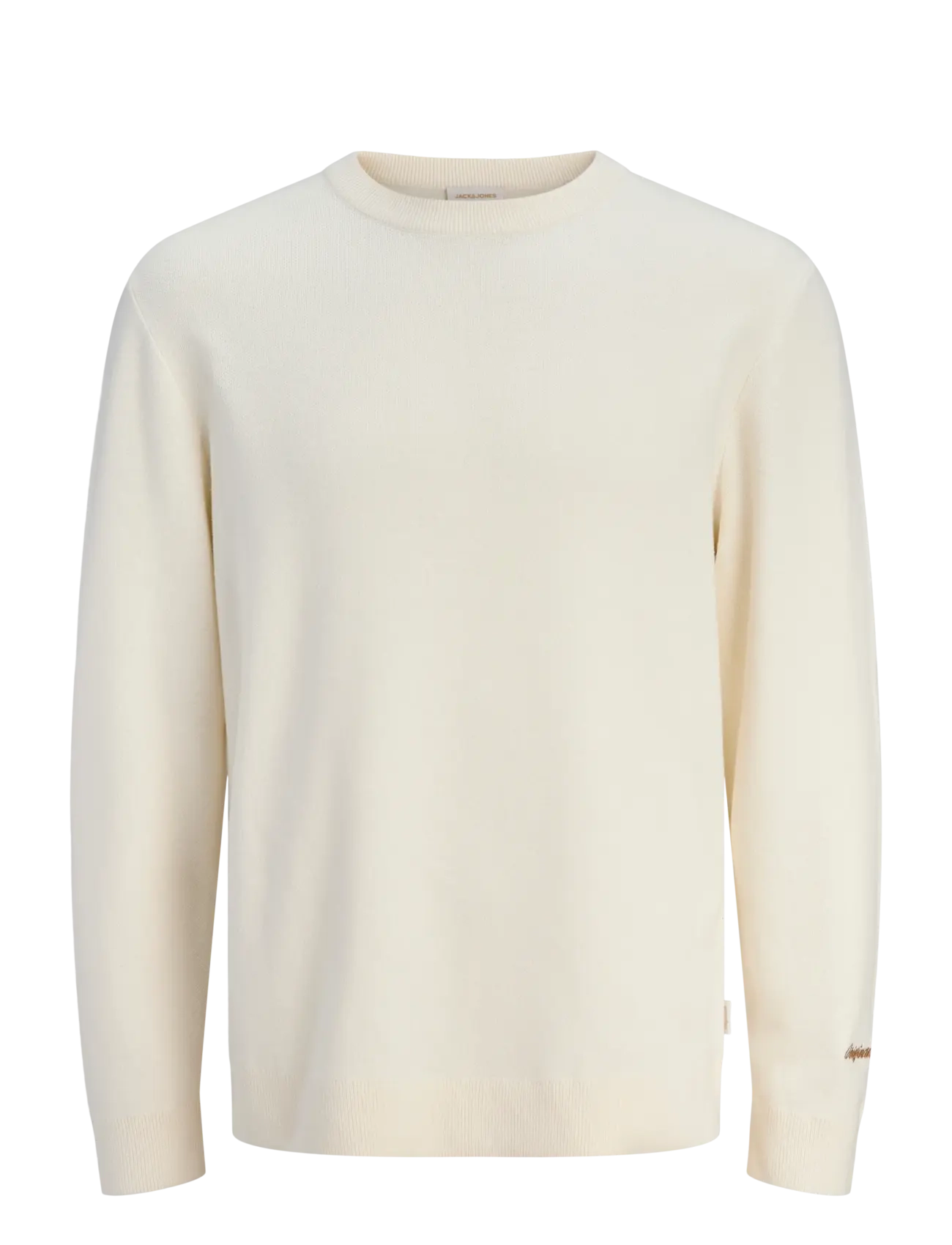 Jack & Jones JORNORREBRO LIGHT KNIT CREW NECK JNR - Strickmode - SEA SALT / cream