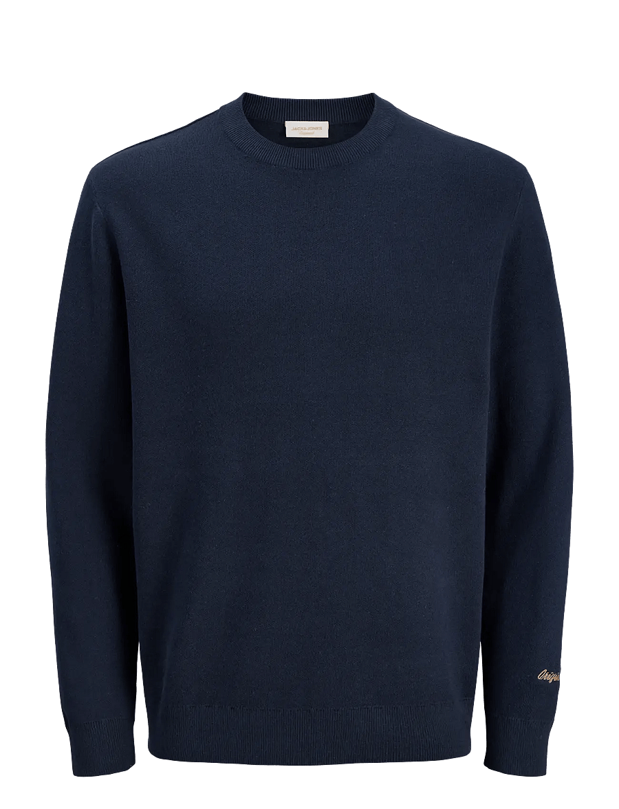 Jack & Jones - JORNORREBRO LIGHT KNIT CREW NECK JNR - trøjer - sky captain - 1