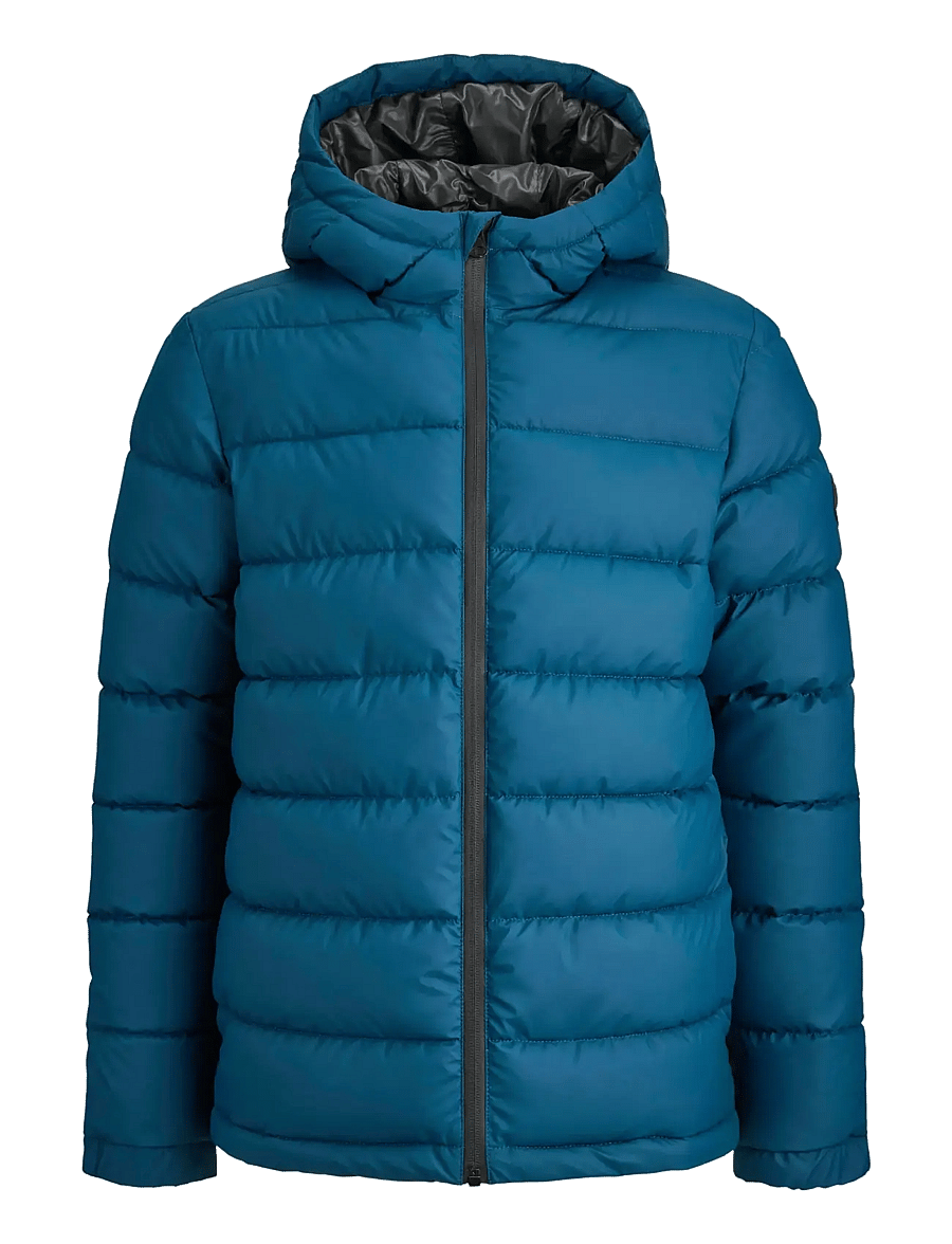 Jack & Jones - JCOPOINT PU PUFFER JACKET BF JNR - talvejope - titan - 1
