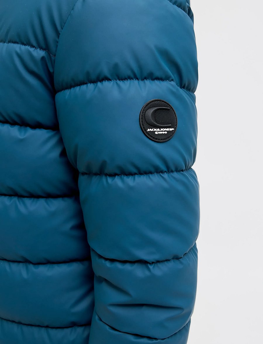 Jack & Jones - JCOPOINT PU PUFFER JACKET BF JNR - talvejope - titan - 5